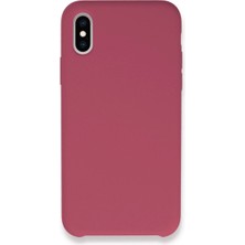 Elitse Apple Iphone Xs Max Kılıf Lansman Legant Silikon - Fuşya