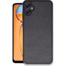Elitse Samsung Galaxy A05 Kılıf Aras Deri Kapak - Siyah