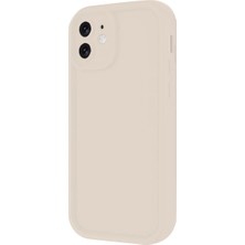 Elitse Apple Iphone 11 Kılıf Viera Silikon - Krem