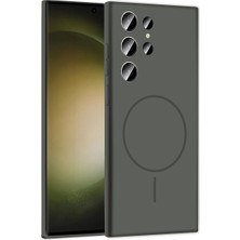 Elitse Joko Samsung Galaxy S24 Ultra Kılıf Jully Magsafe Kapak - Titan Gri