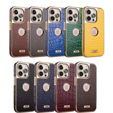 Elitse Newface Apple Iphone 14 Pro Max Kılıf Snake Kapak - Bordo