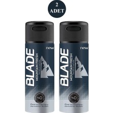 Elitse 2 Adet Mountain Fresh Erkek Deodorant 150ML Leke Bırakmaz