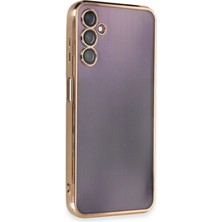 Elitse Samsung Galaxy A14 4g Kılıf Razer Lensli Silikon - Gold