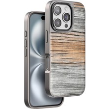 Elitse Venco Apple Iphone 16 Pro Wave Kapak - Sarı