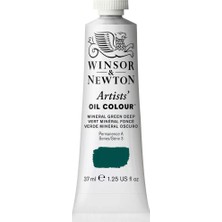 Winsor & Newton : Artists' : Yağlı Boya : 37 ml : Mineral Green Deep