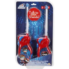Sunman 6057 Sun-Won-Ech-Telsiz Süper Kahraman Temalı 9V Krtl