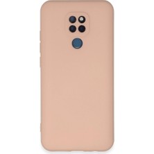 Elitse General Mobile Gm 20 Kılıf Nano Içi Kadife Silikon - Pudra