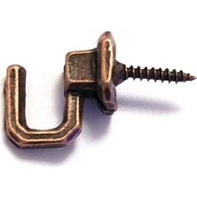 Elitse Vidalı Kanca, Askı Küçük - 15X23MM, Eskitme  - 1 Adet