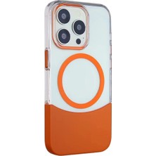 Elitse Joko Apple Iphone 14 Pro Max Pc Suit Magsafe Kapak - Turuncu