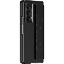 Elitse Huawei Honor Magic V2 Kılıf Data Kapak - Siyah