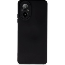 Elitse Realme 12 Lite Kılıf Nano Içi Kadife Silikon - Siyah