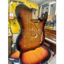 Puandorg Telecaster Elektro Gitar Gövdesi Maun Gb(Montaj Delikleri Hazır)