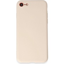 Elitse Apple Iphone 7 Kılıf First Silikon - Krem