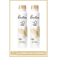 Elitse 2 Adet Emotion Bliss Kadın Vegan Deodorant 150 ml Hızlı Kurur , Leke Bırakmaz