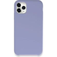 Elitse Apple Iphone 11 Pro Max Kılıf Lansman Legant Silikon - Lila