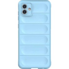 Elitse Samsung Galaxy A05 Kılıf Optimum Silikon - Sky Blue