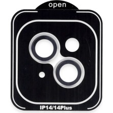 Elitse Joko Apple Iphone 14 Pvd Metal Kamera Lens - Gümüş