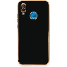 Elitse Huawei P20 Lite Kılıf Volet Silikon - Siyah
