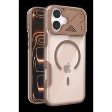 Elitse Joko Apple Iphone 17 Zinko Magsafe Kapak - Çöl Titanyum