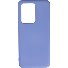 Elitse Samsung Galaxy S20 Ultra Kılıf Nano Içi Kadife Silikon - Lila