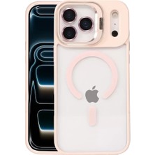 Sh Ticaret Joko Apple Iphone 17 Pro Remim Lensli Magsafe Standlı Kapak - Pembe