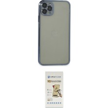 Teknoparkx Ieg™ Iphone 11 Pro Max Kılıf Vadi Minimal - Siyah Mat Seramik Nano Ekran Koruyucu Tknprk-Tkaks
