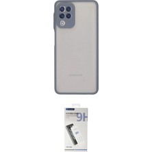 Teknoparkx Ieg™ Galaxy A22 Kılıf Ahenk Çizgi Serisi - Şeffaf Uv Polymer Nano Ekran Koruyucu Tknprk-Tkaks