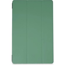 Uravas Store Ipad Pro 13 (2024) Kılıf Tablet Smart Kılıf - Koyu Yeşil