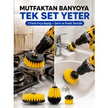 Uravas Store Mey Ithalat® Profesyonel Matkap Ucu Temizlik Fırçası 3’lü Set