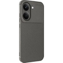 Bezos Poco X8 Pro Auto Focus Karbon Kapak - Gri
