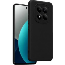 Sh Newface Xiaomi Redmi Note 15 4g Nano Içi Kadife Silikon - Siyah Najmaddin