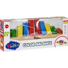 Ozkr Store ONY-387 Ahşap Renkli Balans Oyunu