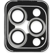 Sh Joko Apple Iphone 16 Pro Max Pvd Metal Kamera Lens - Gümüş Najmaddin