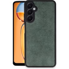 Sh Newface Samsung Galaxy A26 Kılıf Aras Deri Kapak - Koyu Yeşil Najmaddin