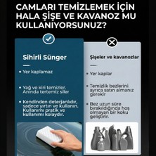 Usm Magic Eraser Araç Cam Yağ Filmi Temizleme Süngeri