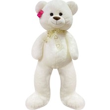 Ozkr Store 1193B Puffy Salaş Ayı 130 cm Beyaz