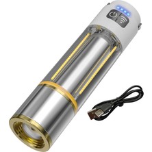 Ozkr Store Gold Police GP-222 Çok Fonksiyonlu Kamp Lambası 1000 Lümen
