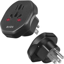 Ozkr Store S-Link SL-WL05 Universal - Amerikan Tipine Çevirici Priz Adaptör Fiş