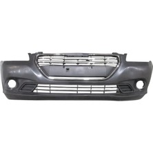 Fam Peugeot 301 13/16 Ön Tampon Siyah (Panjurlu/sis Braketli/nikelaj Çıtalı/çeki Kapaklı)(Tw)