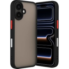 Uravas Store Apple iPhone 17 Kılıf Montreal Silikon Kapak - Siyah