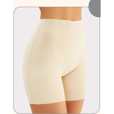 COjans Cj Miss Flex Ten Lazer Kesim Yüksek Bel Boxer 6007 Ten