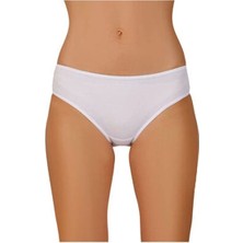 COjans Cj Berrak Kadın Ribana Biyeli Bikini 2063 Beyaz