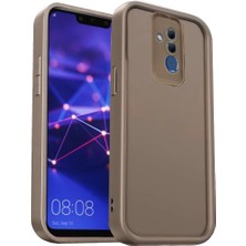 Uravas Store Huawei Mate 20 Lite Kılıf Viera Silikon - Kahverengi