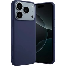 Uravas Store Apple iPhone 17 Pro Max First Silikon - Lacivert