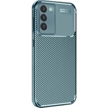Mudanis Vivo V30 Lite 4g Kılıf Auto Focus Karbon Kapak - Koyu Yeşil