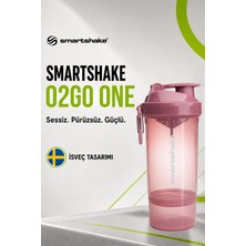 Smartshake ORIGINAL2GO One Serisi 800 ml Deep Rose Pembe Protein Shaker