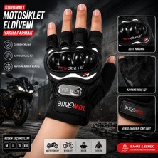 Beneficio Motorcu Eldiveni Siyah ( Yasaya Uygun Ts EN13594 )