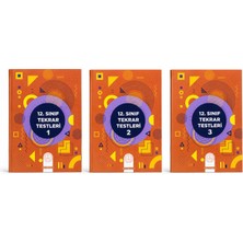 Meb Yayınları 12. Sınıf Tekrar Testleri 1-2-3 Tam Set – Tüm Dersler Kazanım Tekrar ve Sınav Hazırlık Kitapları 3 Kitap
