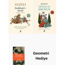 Kapı Yayınları Fuzuli 2 Kitap Seti + Geometri Hediye