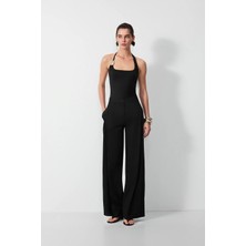 Vatkalı Pileli wide leg pantolon